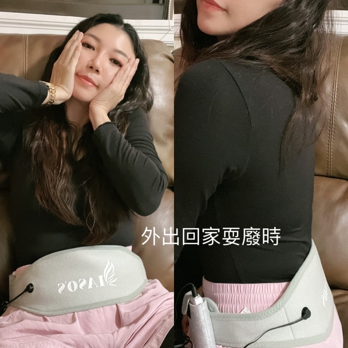 守護呵護你的健康就交給IASO’S伊亞索/石墨烯電熱敷腰帶/經痛腰痠BYEBYE/暖宮神器