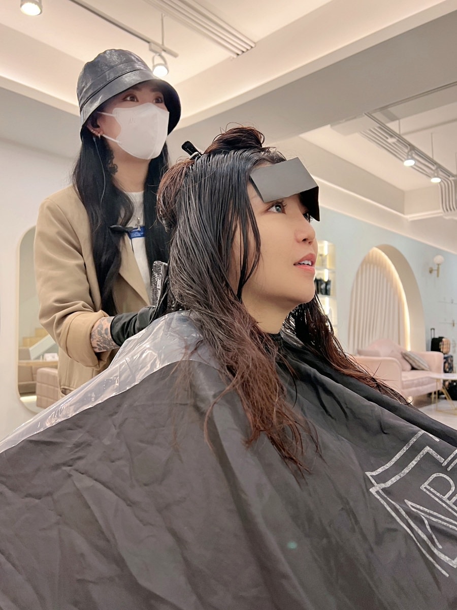 TTALGI HAIR salon/桃園推薦髮型設計師/韓系髮型師•桃園燙髮推薦/燙髮就找Hannah