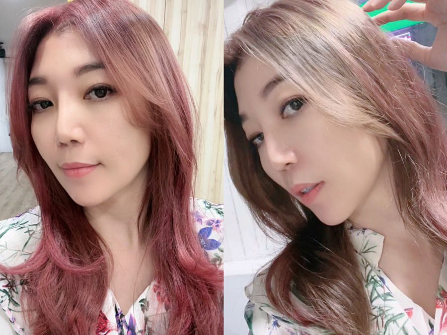 台中推薦專業美髮沙龍/Valuehair髮廊美髮魔術師-宸鋒老師/一次擁有兩種髮色/台灣驕傲JFD全新美髮技術